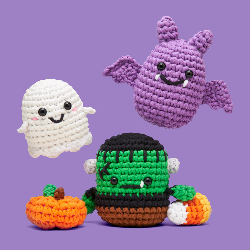 Eat, Drink, and Be Scary Bundle - Woobles Yarn Joy