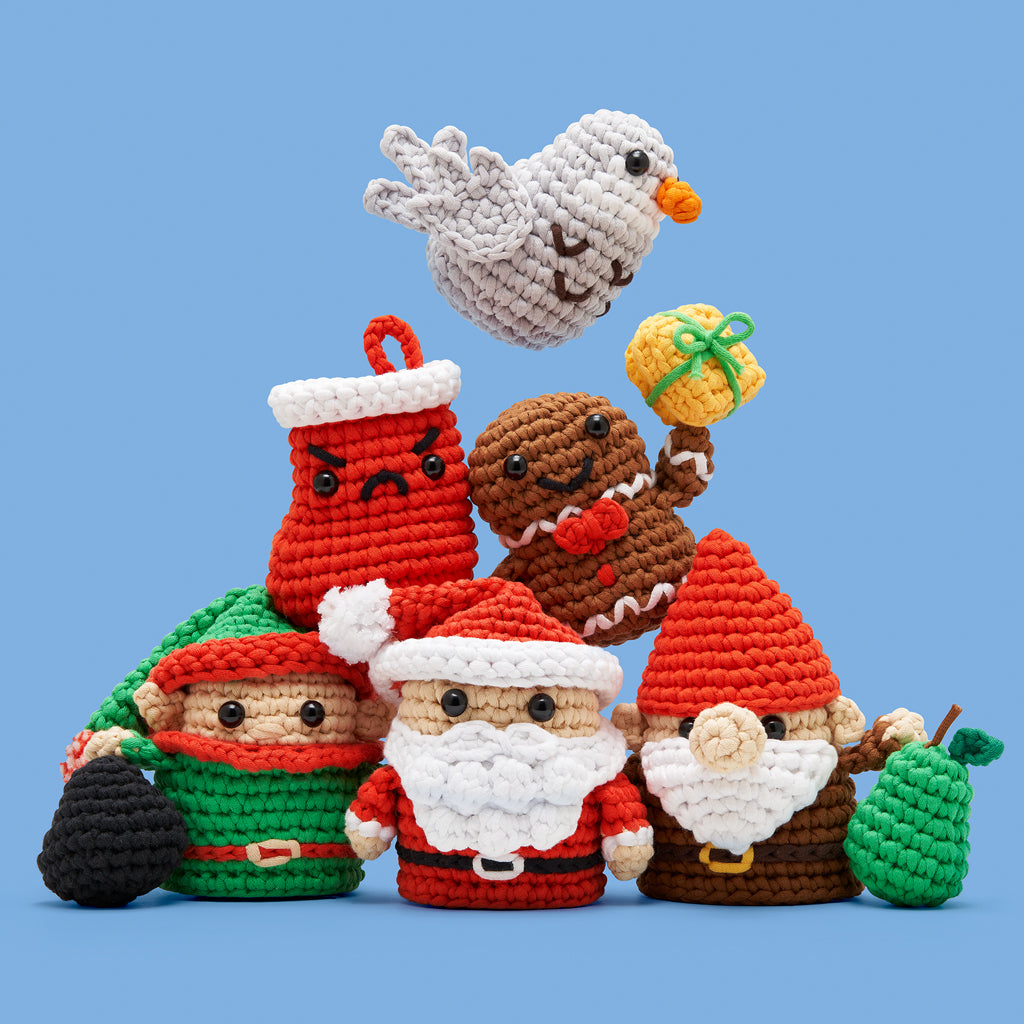 Elfin’ Santa-stic Bundle - The Fun Crochet Kit