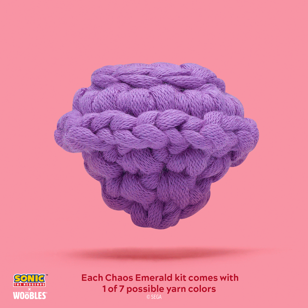 Chaos Emerald Accessory Kit - The Cute Crochet Kit