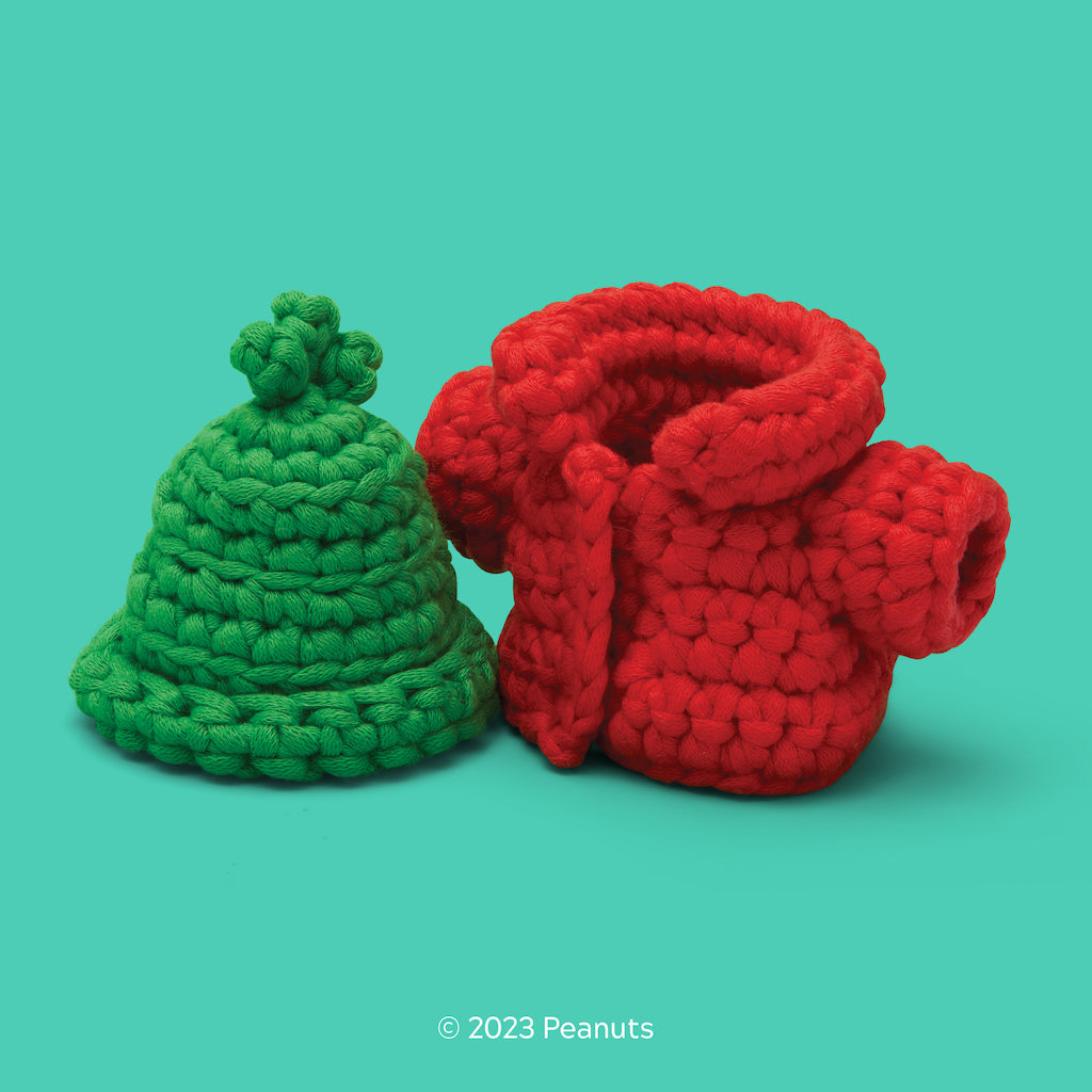 Tiny Woodstock Winter Outfit Accessory Kit - Your First Crochet