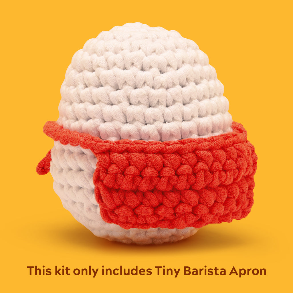 Tiny Barista Apron Accessory Kit - Make Your First Wooble