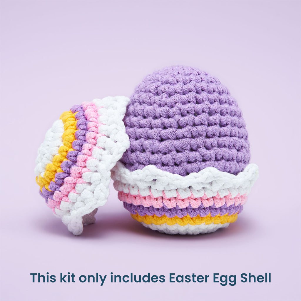 Tiny Easter Egg Shell Accessory Kit - Crochet. Create. Smile.