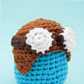 Tiny Aviator Hat Accessory Kit - Beginner Crochet Fun
