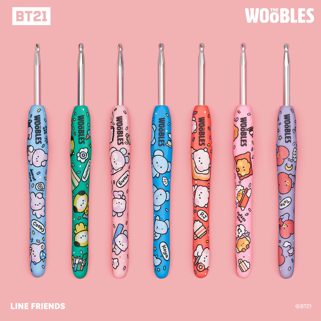 BT21 minini Donut Blind Bag Crochet Kit - Smile Big
