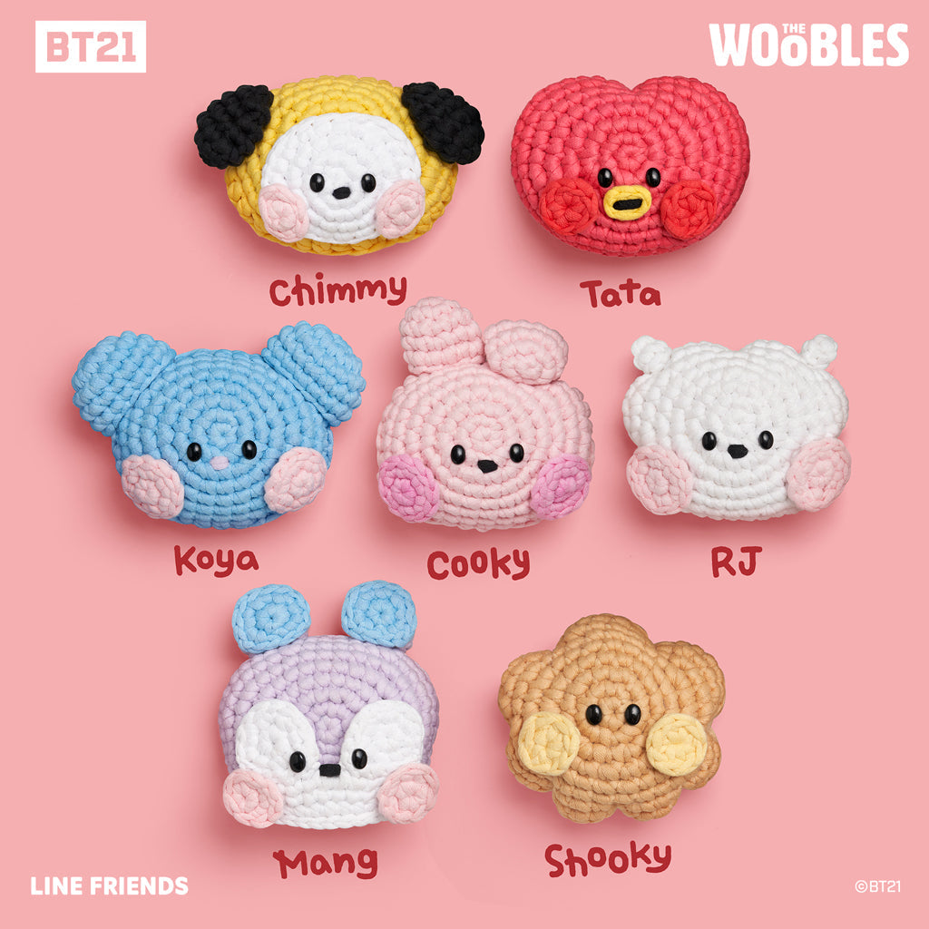 BT21 minini Donut Blind Bag Crochet Kit - Smile Big