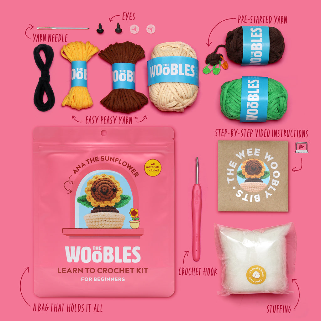 Wooble Where You're Planted Bundle - Crochet for Beginners