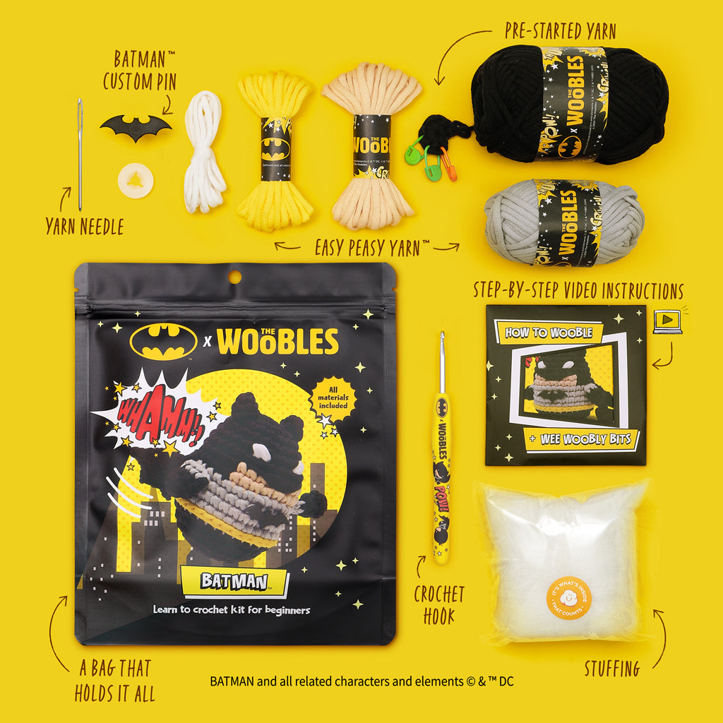 Batman™ Crochet Kit - Loop by Loop