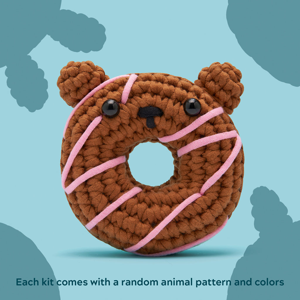 Mystery Donut II Crochet Kit - Made for Beginners