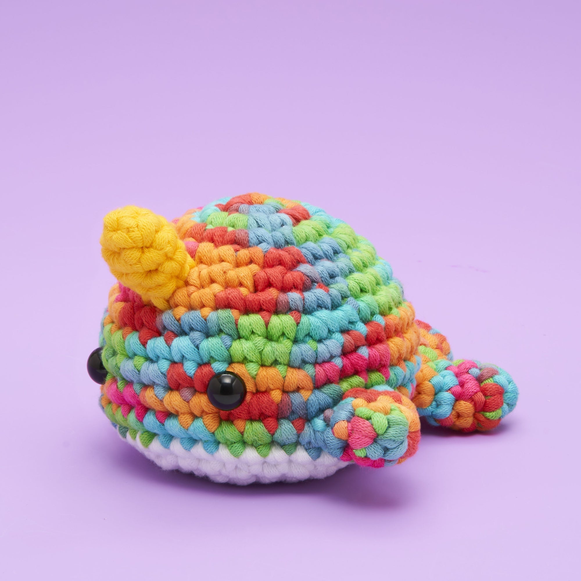 Bjørn the Narwhal Rainbow Crochet Kit - Little Kit Big Fun