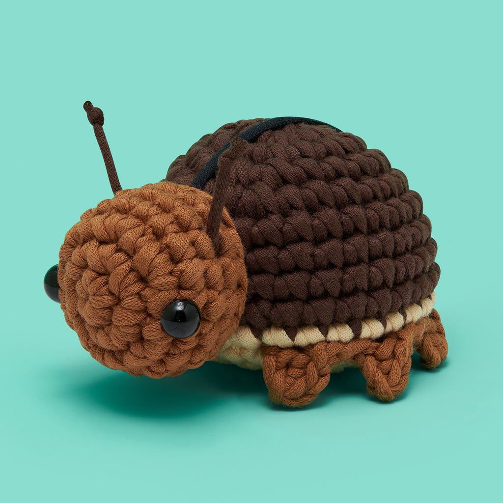 Charlie the Roach Crochet Kit - Ready for Craft Time
