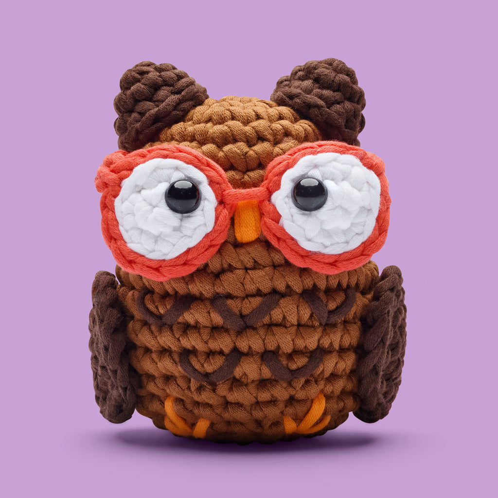 Darwin the Owl Crochet Kit - Pick Your Wooble