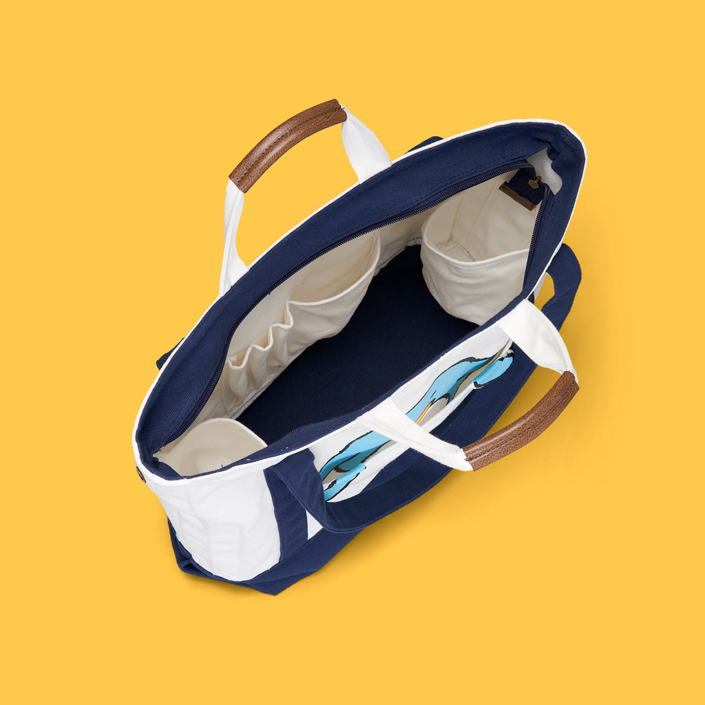 Fan-tote-stic Canvas Bag - Crochet at Home