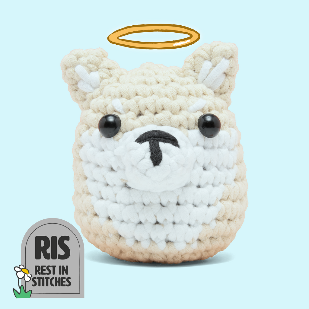 Toast the Shiba Inu Crochet Kit - Crochet Kit Favorite