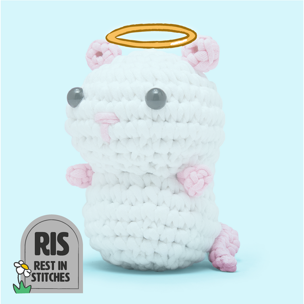 Tony the Rat Crochet Kit - Craft Kit Favorite