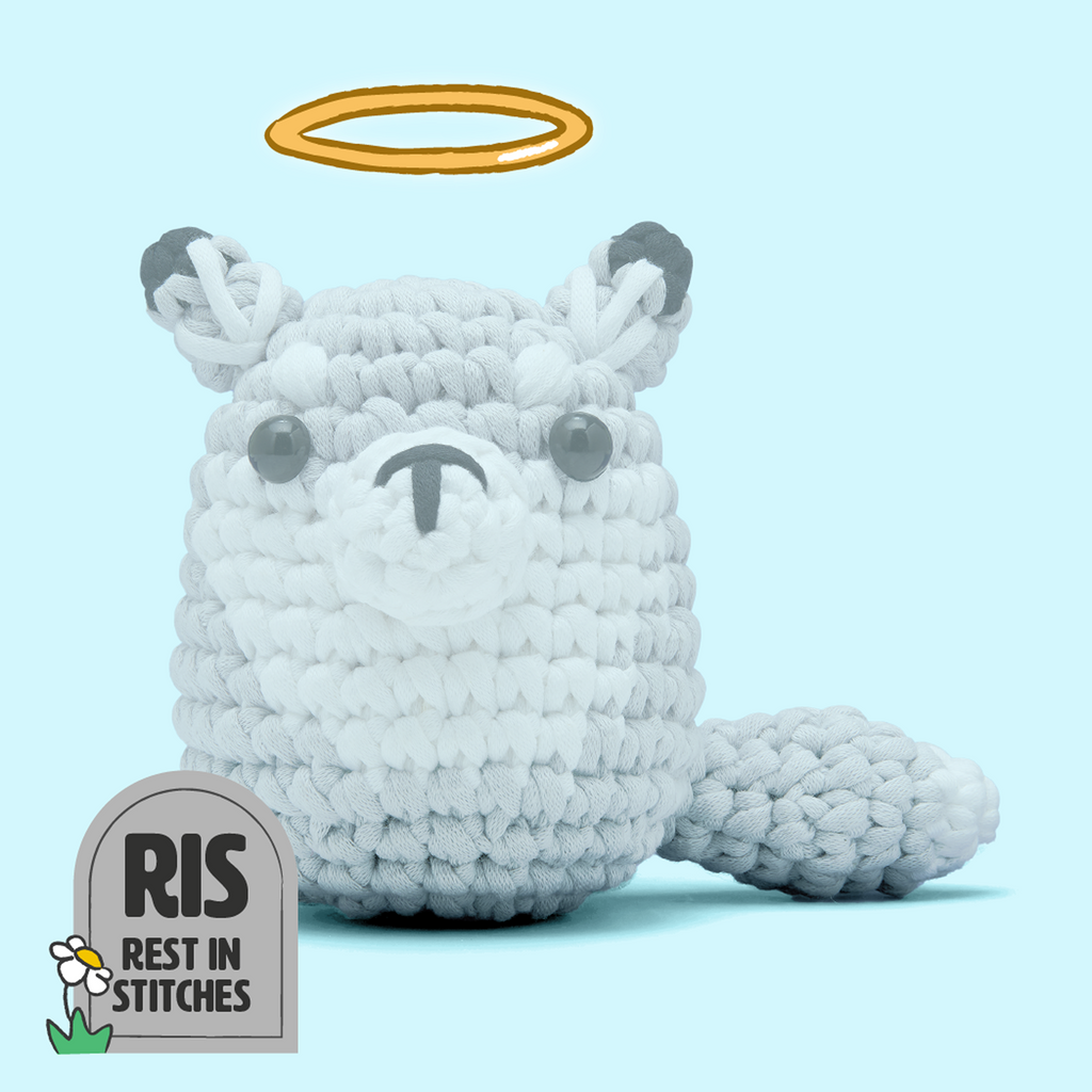 Emi the Wolf Crochet Kit - A Kit That Teaches