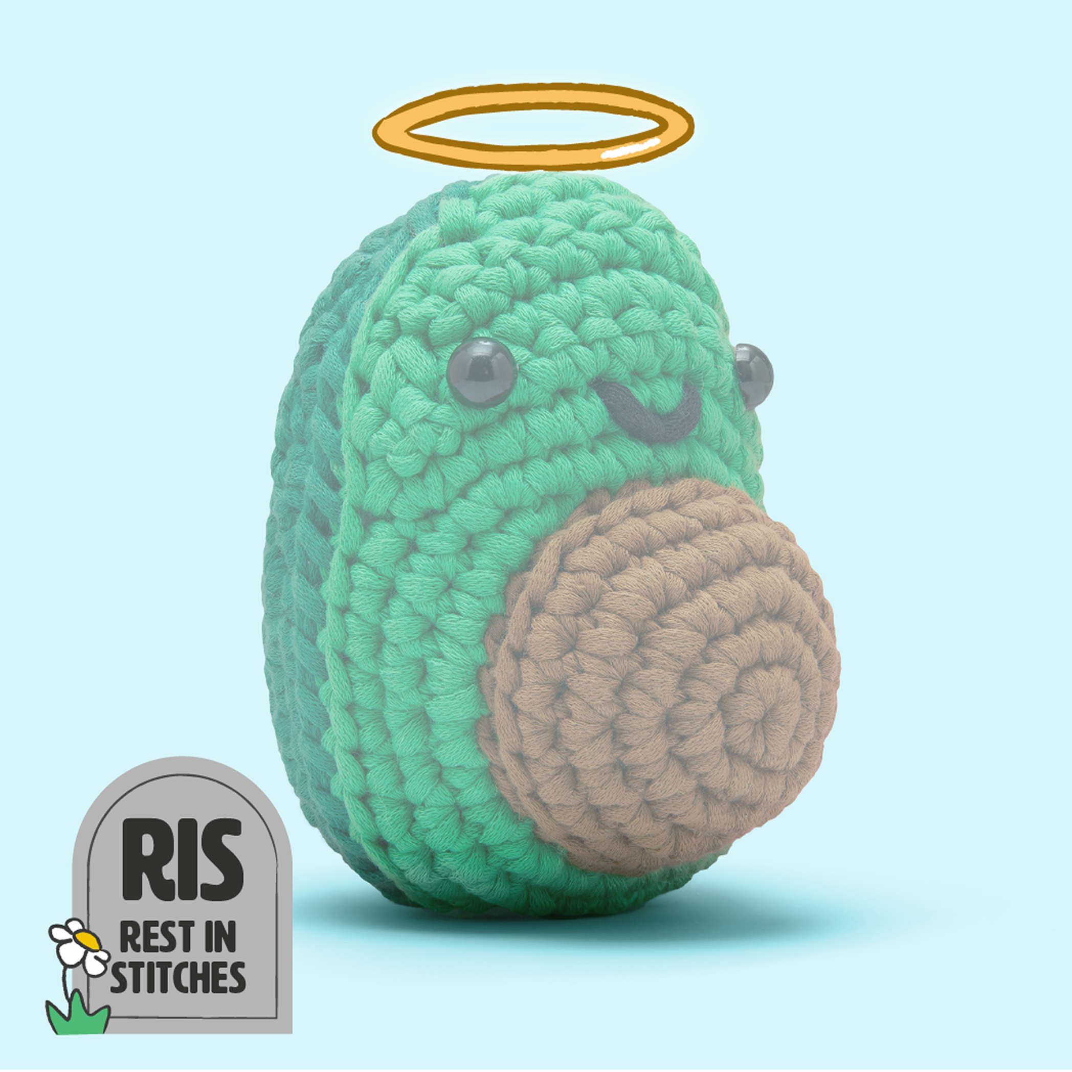 Mateo the Avocado Crochet Kit - Starter Project Fun