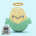 Ernie the Corn Crochet Kit - The Woobles Kit