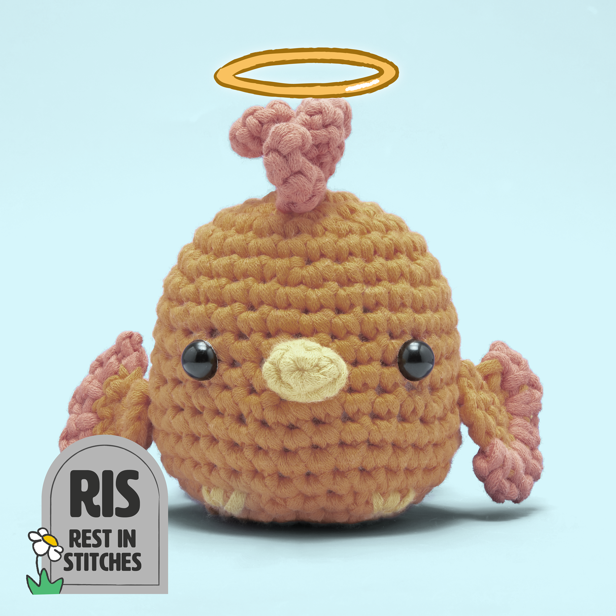 Albie the Phoenix Crochet Kit - Make Something Small