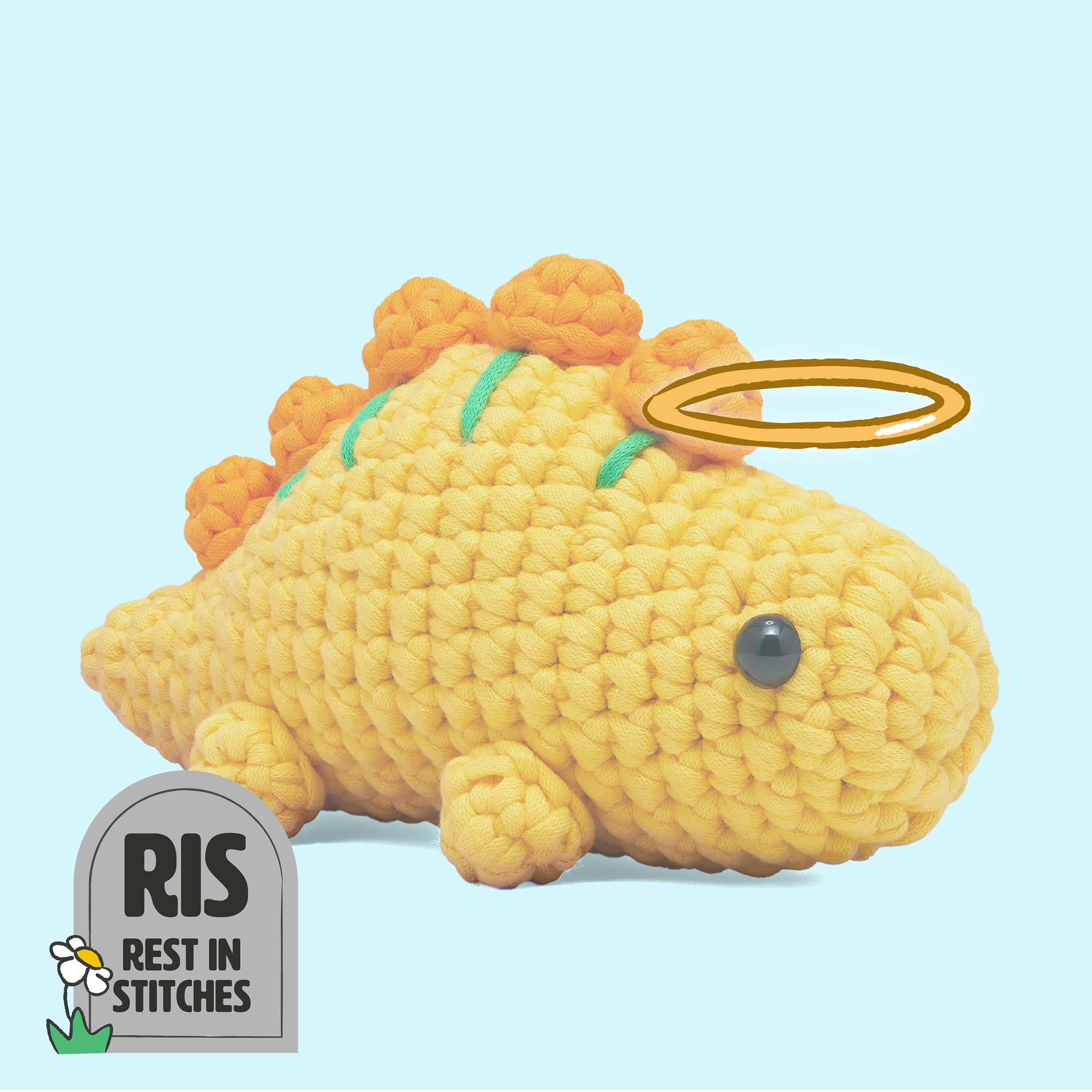 Phoebe the Stegosaurus Crochet Kit - Creative Craft Fun