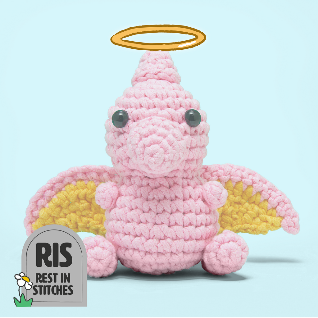 Tessa the Pterodactyl Crochet Kit - Make Cute Things