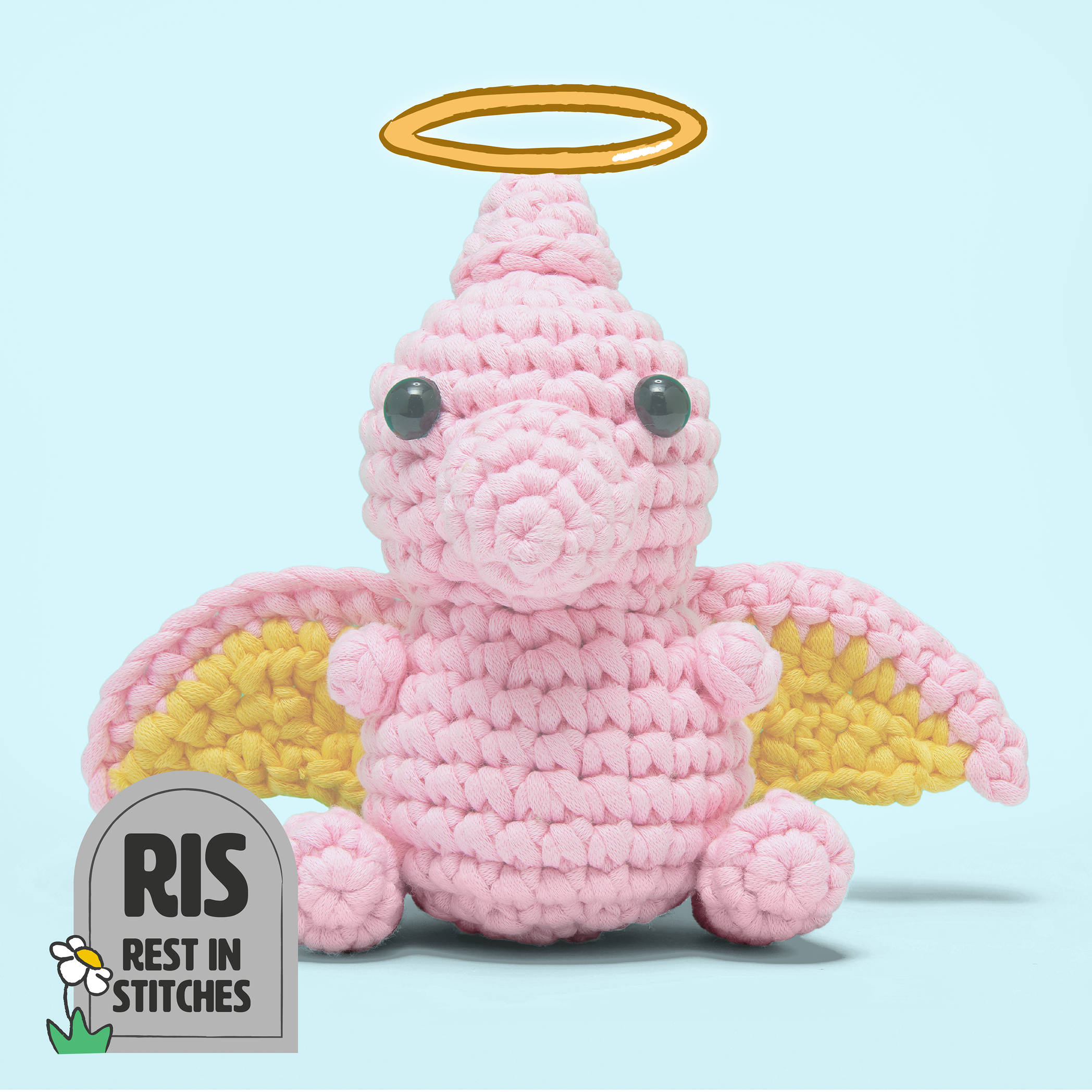 Tessa the Pterodactyl Crochet Kit - Make Cute Things