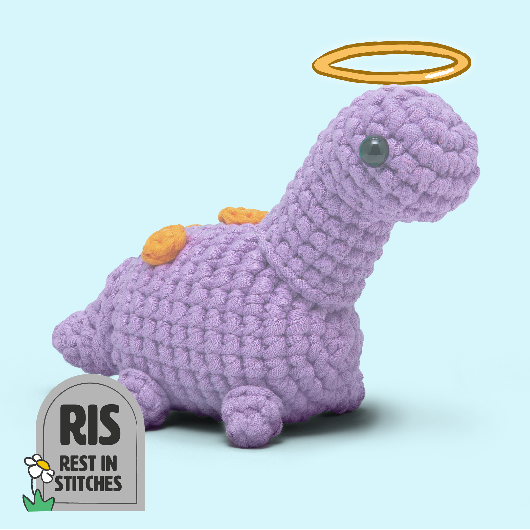 Wally the Brachiosaurus Crochet Kit - Beginner Craft Fun