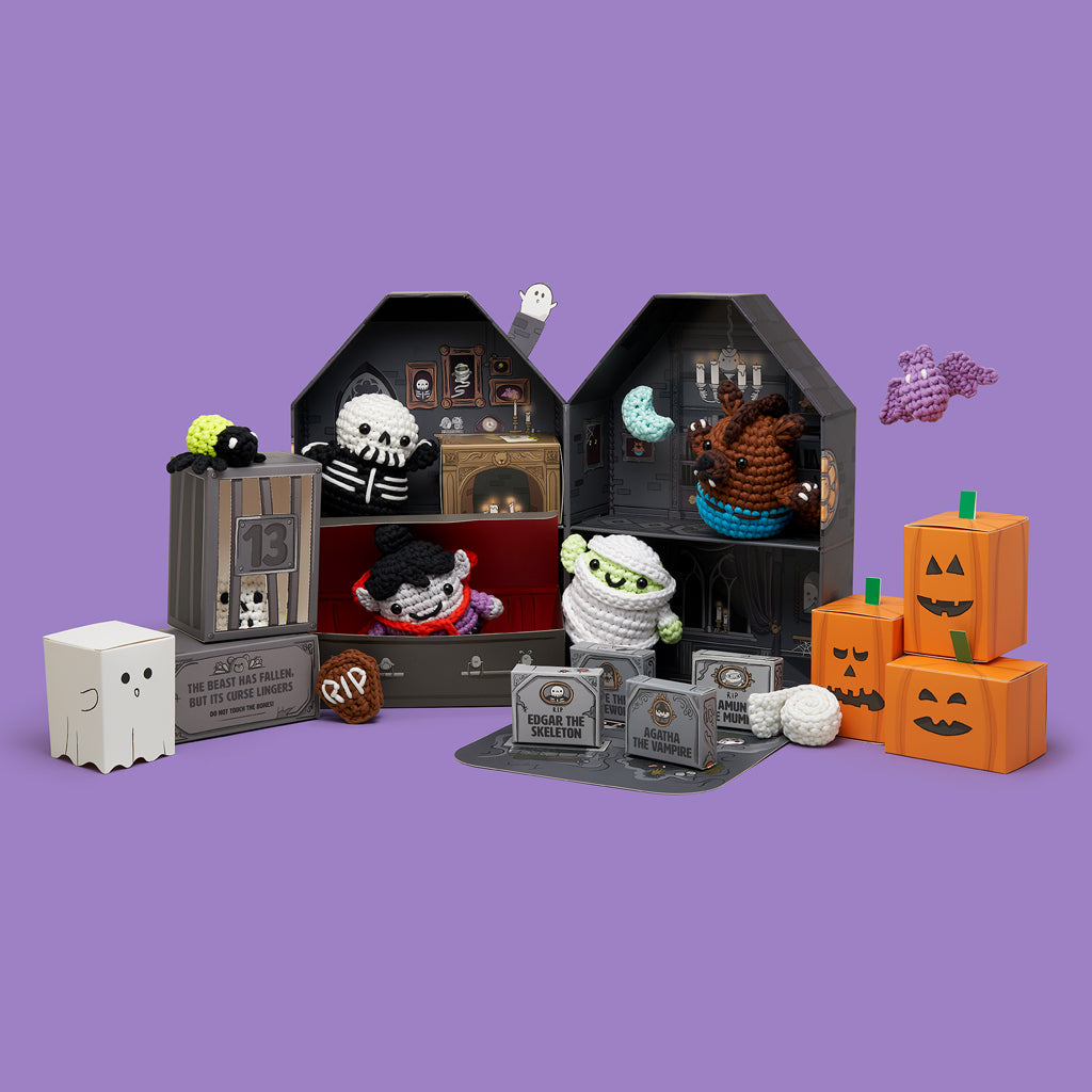 Eerie-sistibly Woobly Haunted House Box - Cute. Cozy. Creative.