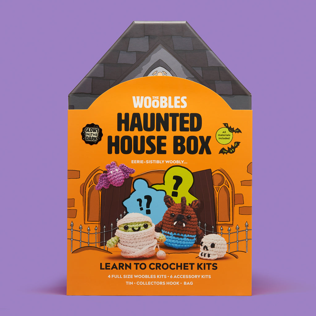 Eerie-sistibly Woobly Haunted House Box - Cute. Cozy. Creative.