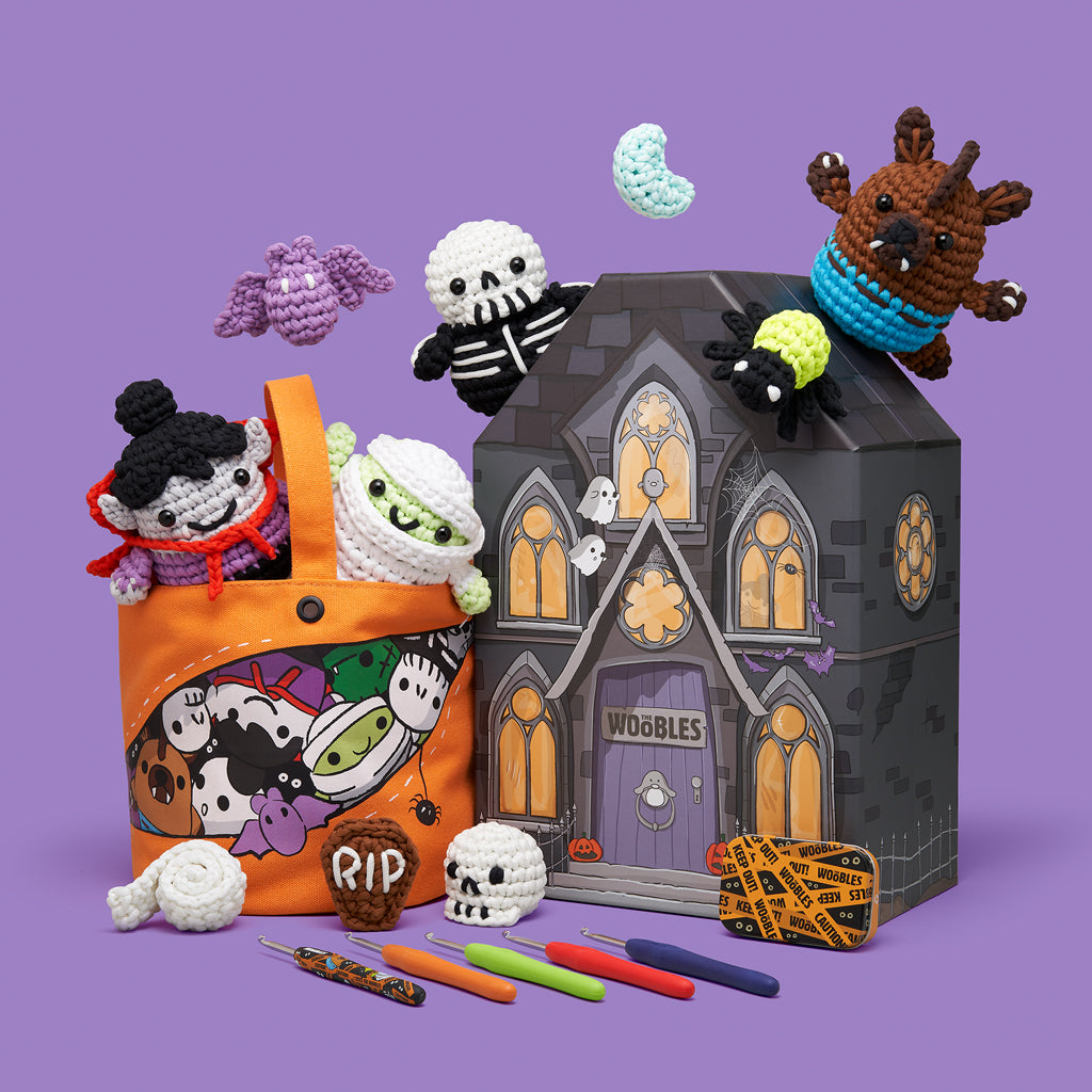 Eerie-sistibly Woobly Haunted House Box - Cute. Cozy. Creative.