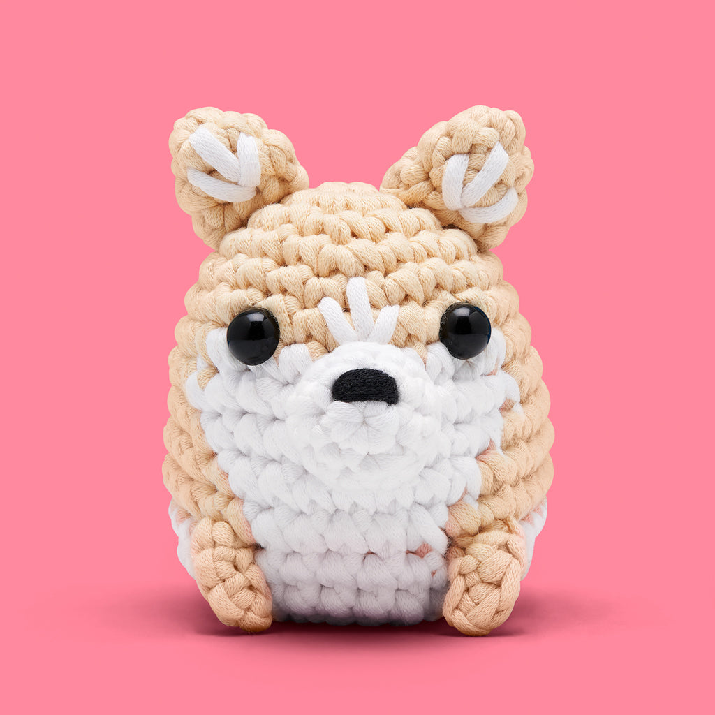 Lizzie the Corgi Crochet Kit - Fun with Yarn