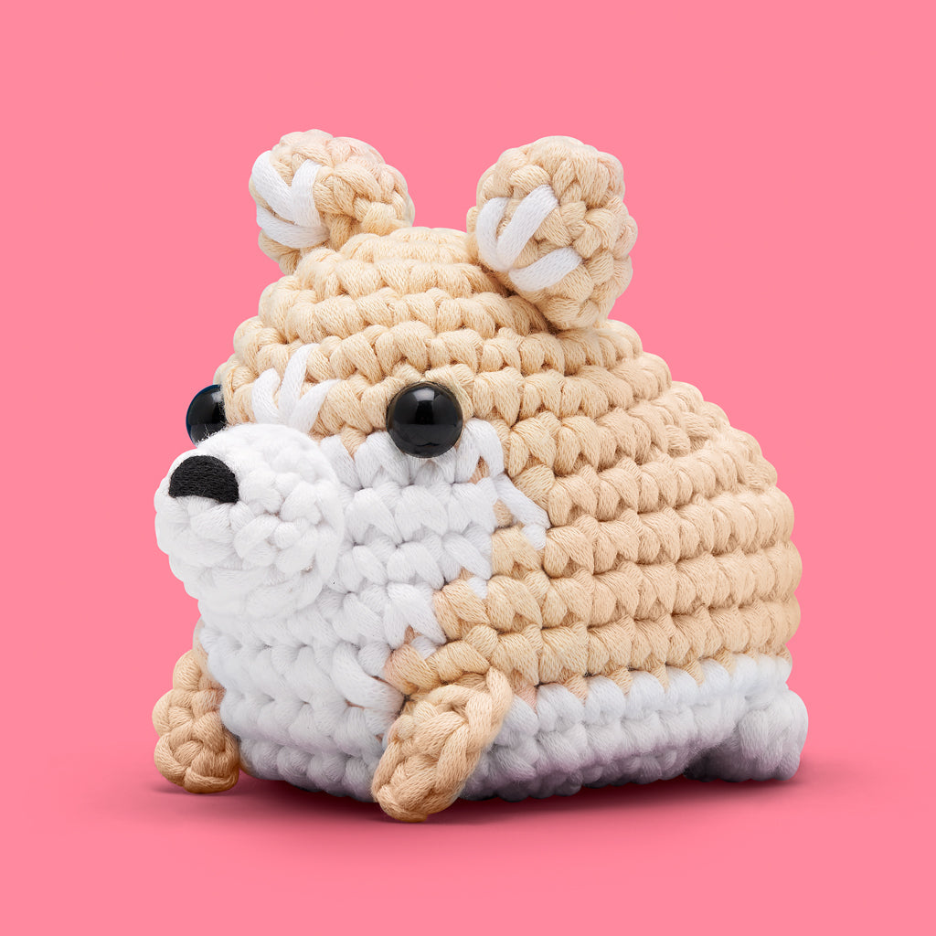 Lizzie the Corgi Crochet Kit - Fun with Yarn