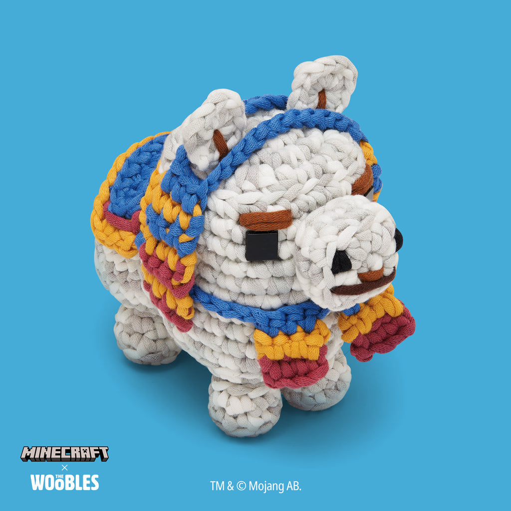 Tiny Minecraft Llama's Carpet Accessory Kit - DIY Gift Pick