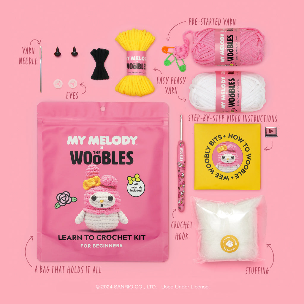 Super Sanrio®-dorable Bundle - Your First Crochet