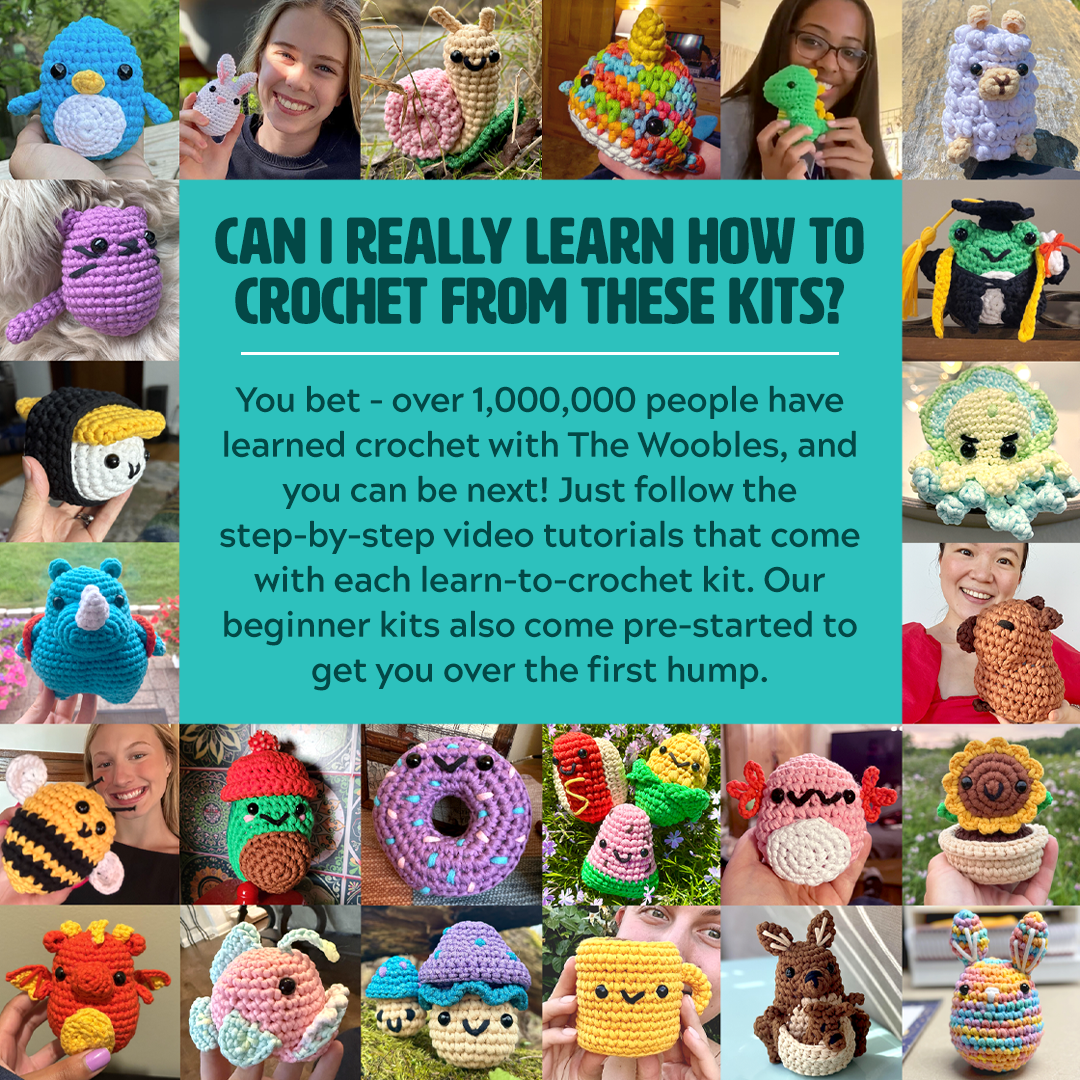 Fig Crochet Kit - Simple Stitch Fun