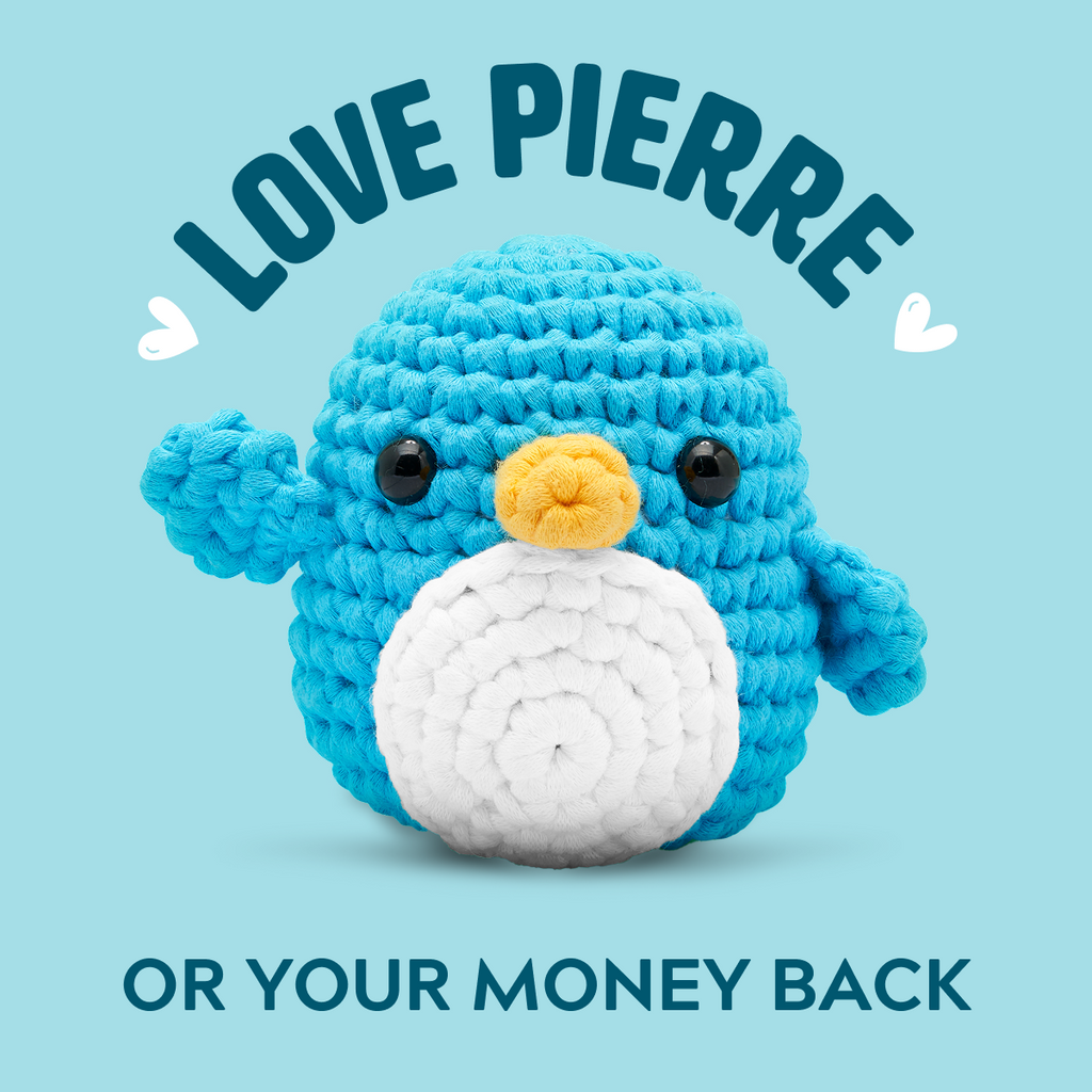 Pierre the Penguin Crochet Kit - Hook by Hook