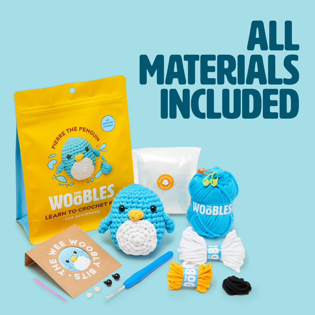 Pierre the Penguin Crochet Kit - Hook by Hook