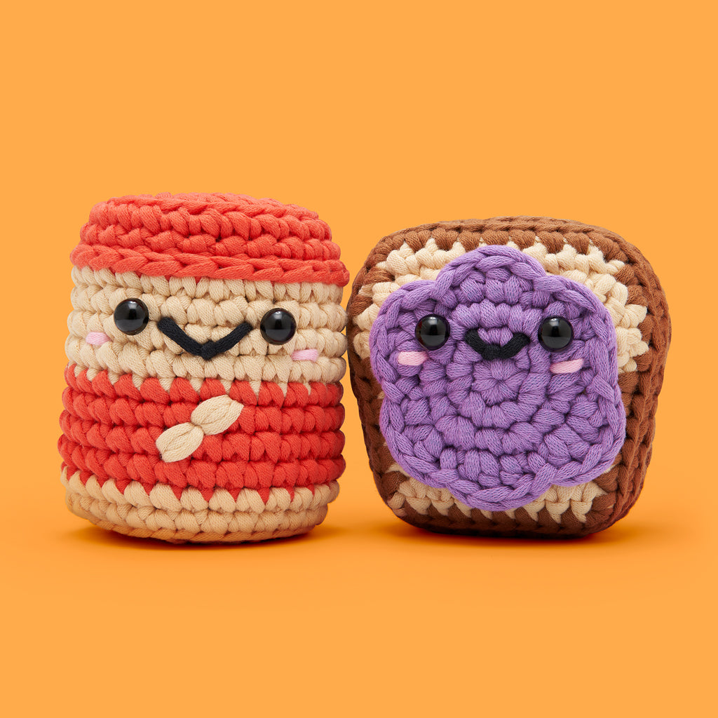PB & J-mazing Bundle - Crochet Kit Favorite
