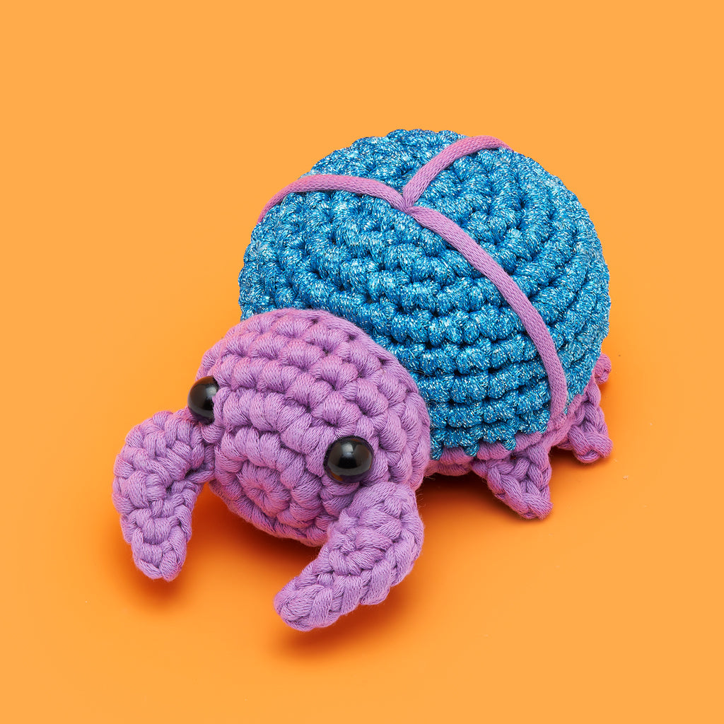 Roland the Beetle Crochet Kit - Enjoy the Stitch Journey