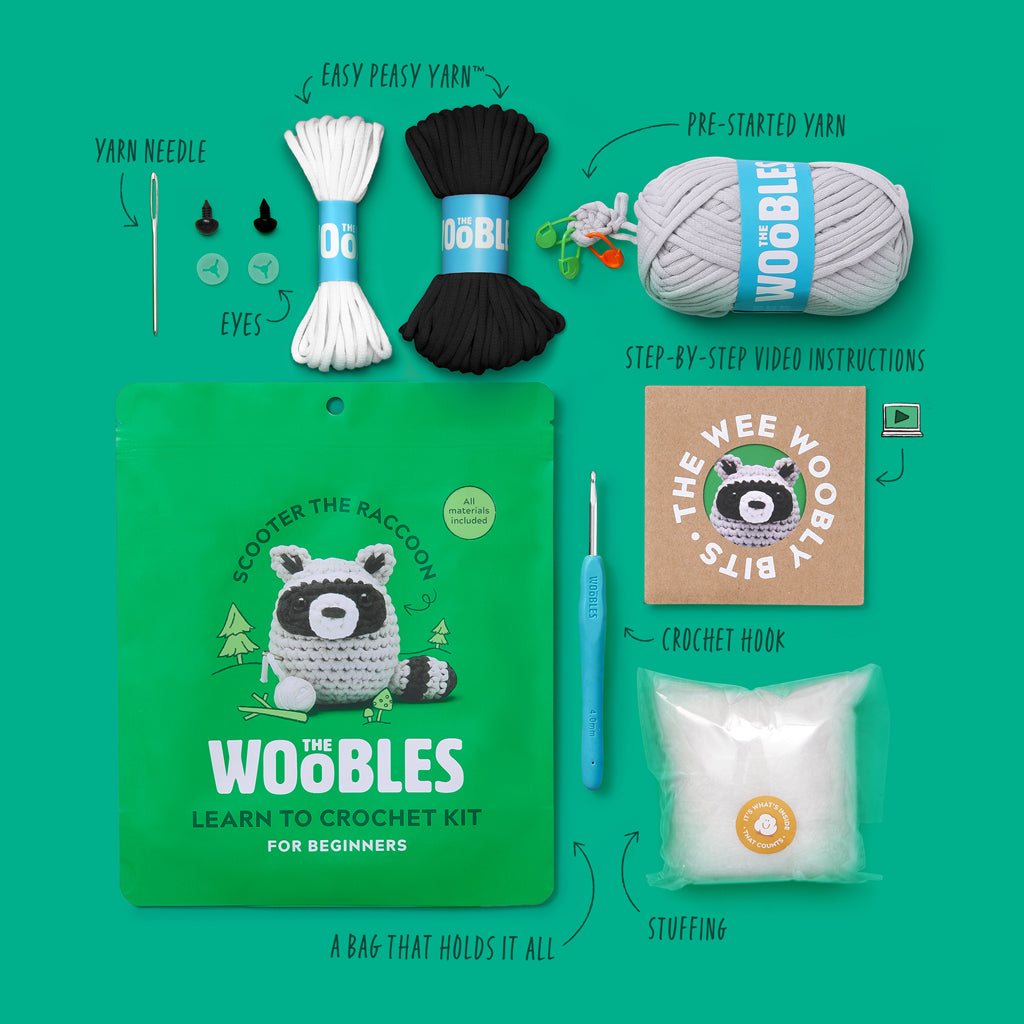 Bamboo and Bandit Bundle - Learn Crochet Today