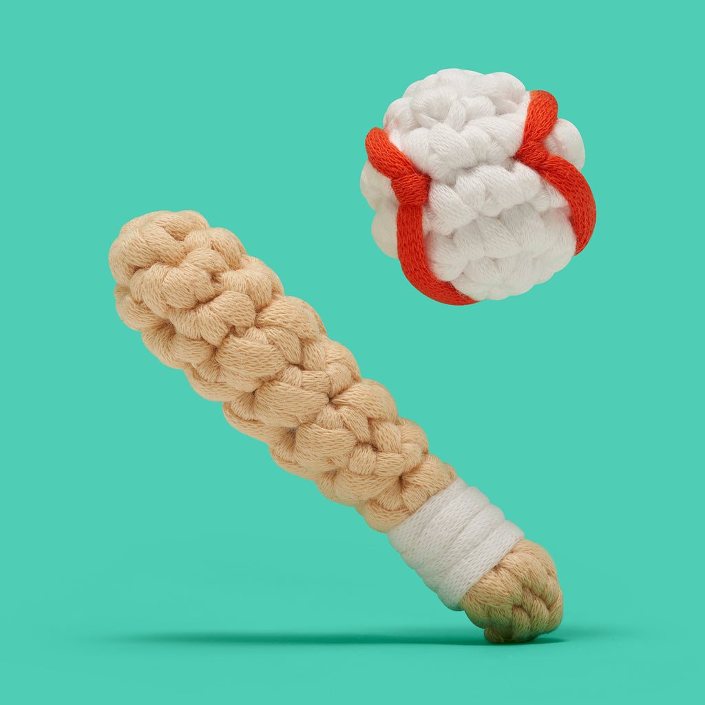Tiny Baseball and Bat Accessory Kit - Stitch Your Way