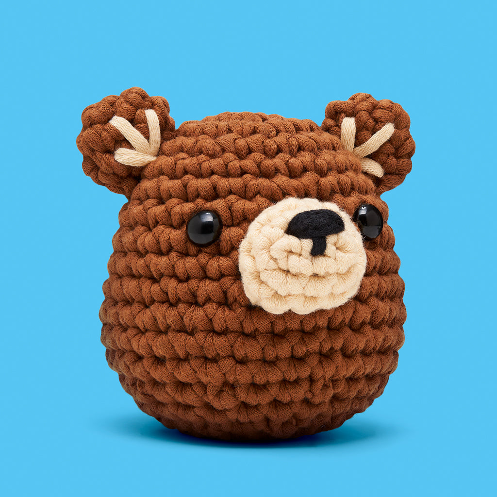 Walter the Bear Crochet Kit - Fun Crochet Kits