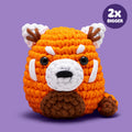 Soli the Red Panda Extra Squeezy Crochet Kit - Hook Something Cute