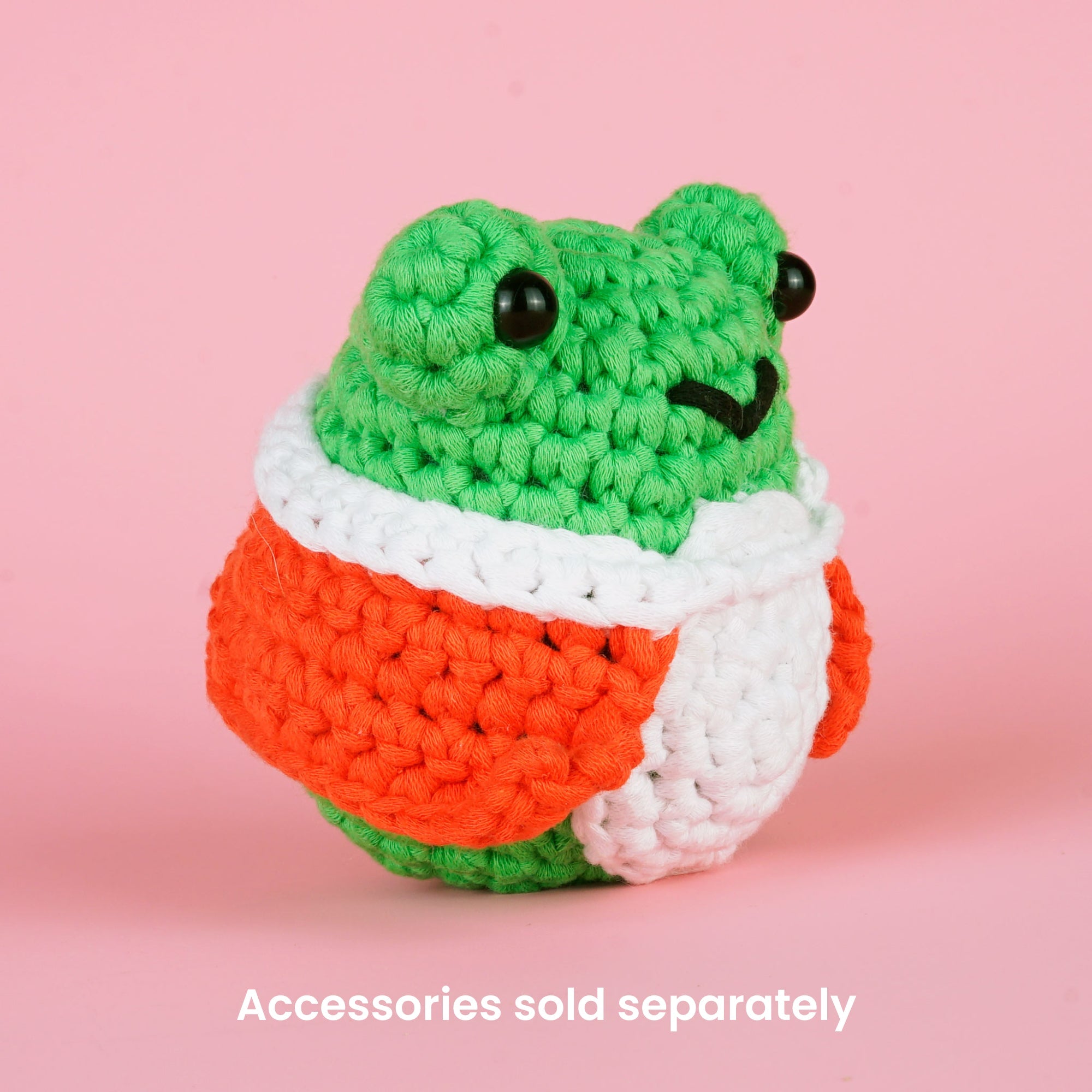 Henri the Frog Crochet Kit - Stitching Starts Here
