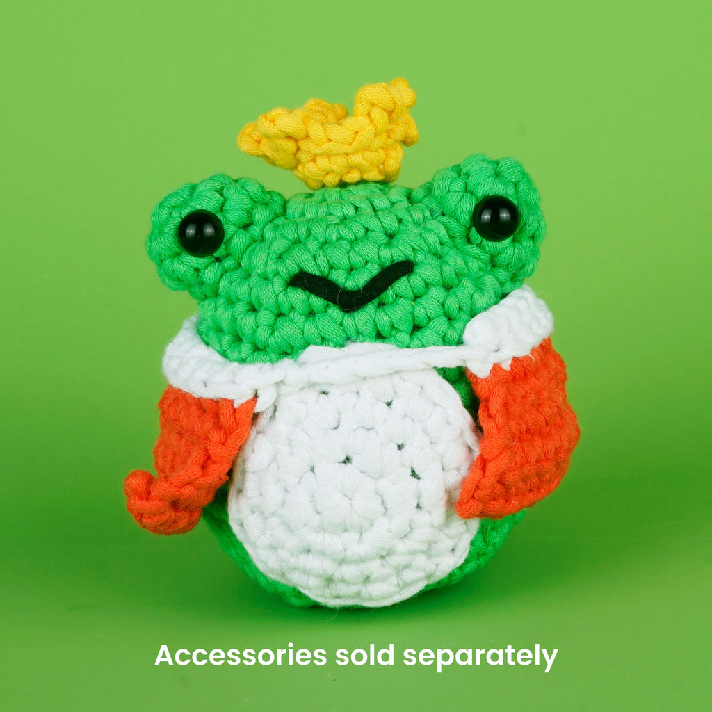 Henri the Frog Crochet Kit - Stitching Starts Here