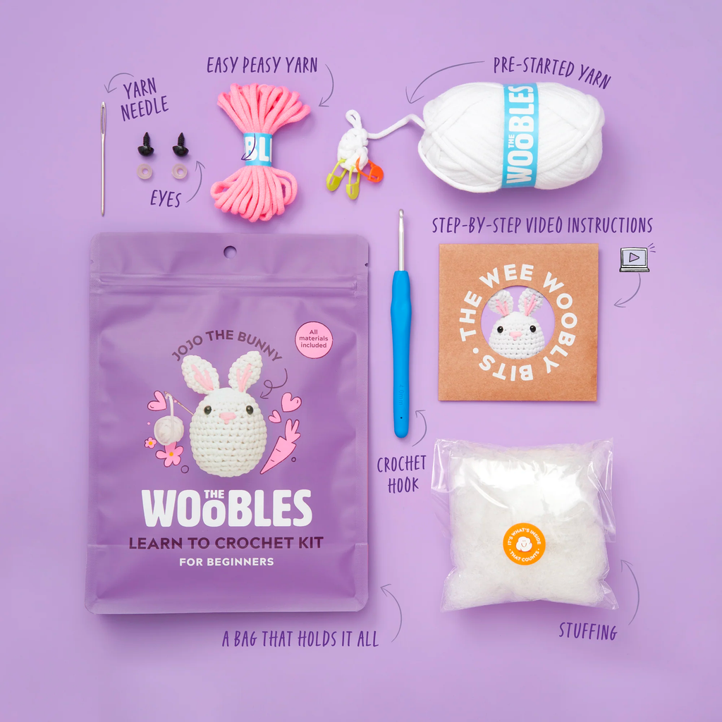 The Wooblehood of the Traveling Tails Bundle - Your Crochet Starter