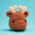 Roosevelt the Moose Crochet Kit - Pick Your Wooble