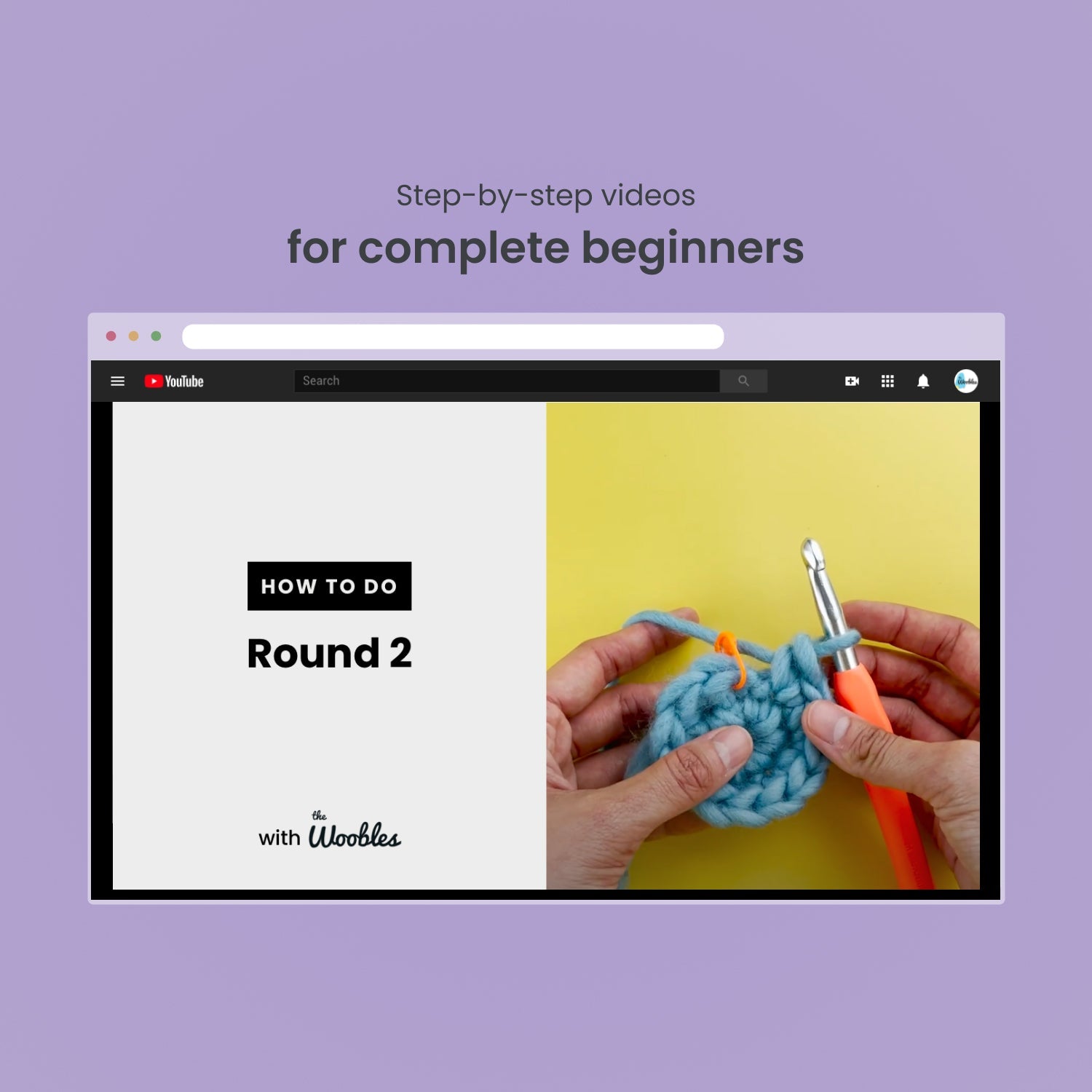 Woodstock Crochet Kit - Simple Guided Craft