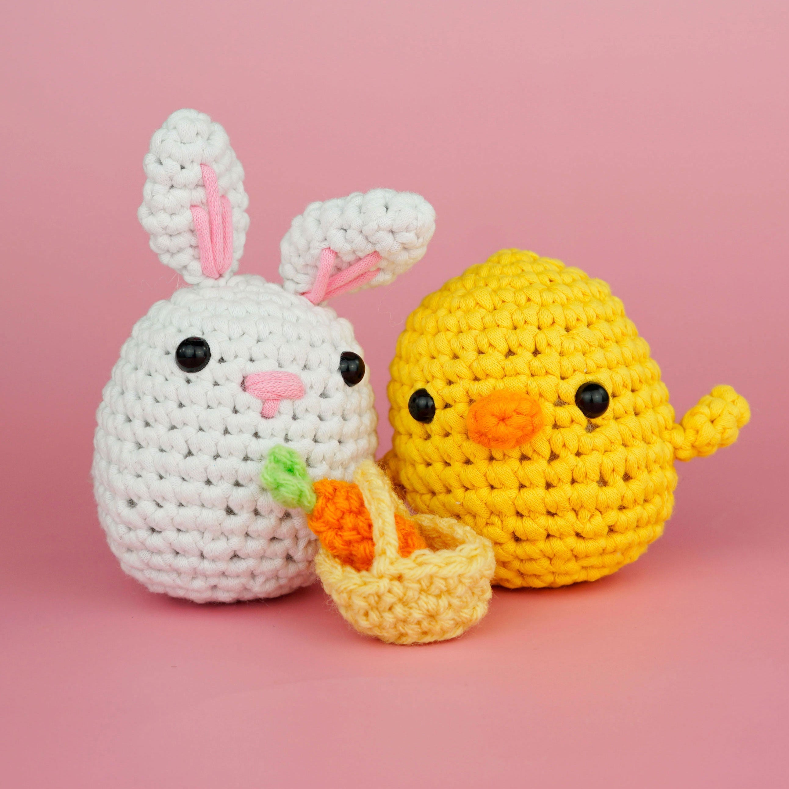 Tiny Carrot and Basket Accessory Kit - Stitch Small