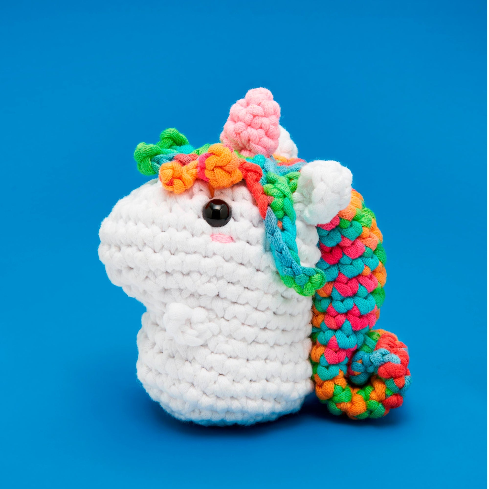 Billy the Unicorn Rainbow Crochet Kit - Perfect for Beginners