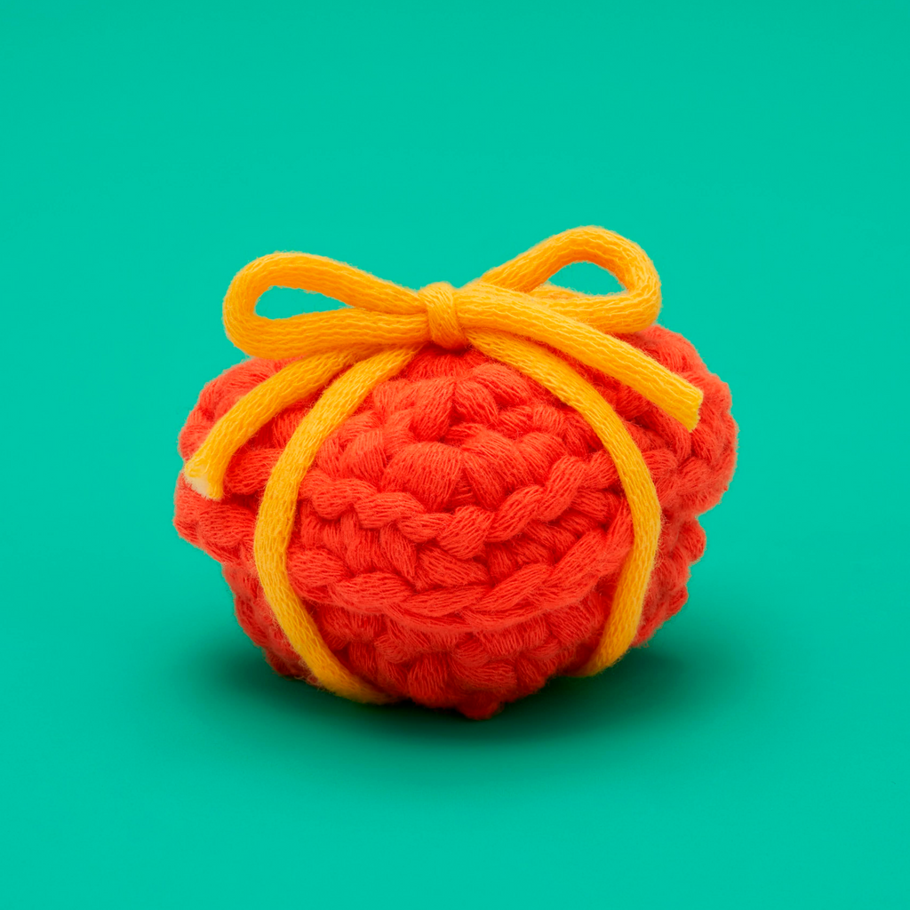 Tiny Red Present Accessory Kit - The Woobles Crochet Kits